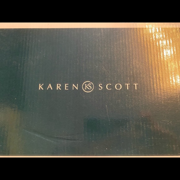 Gold and Grey Pattern Jewelled Slingback Shoes - Picture 6 of 6